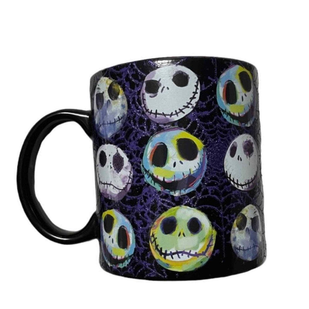 Jack Face Spooky Halloween The Nightmare‎ Before Christmas Mug